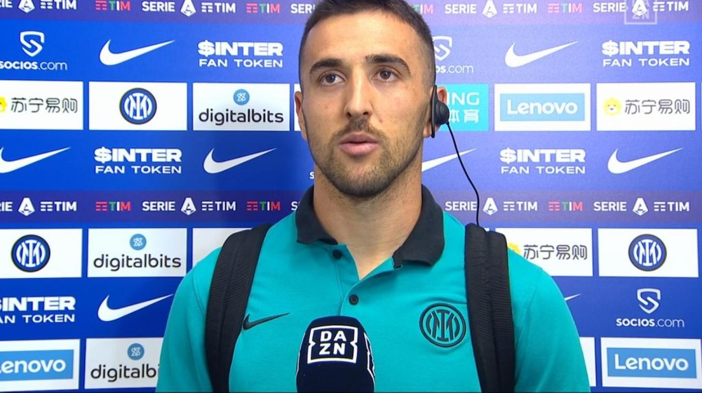 Vecino su Inter-Bologna