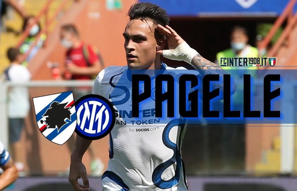 Sampdoria-Inter, le pagelle di Fcinter1908