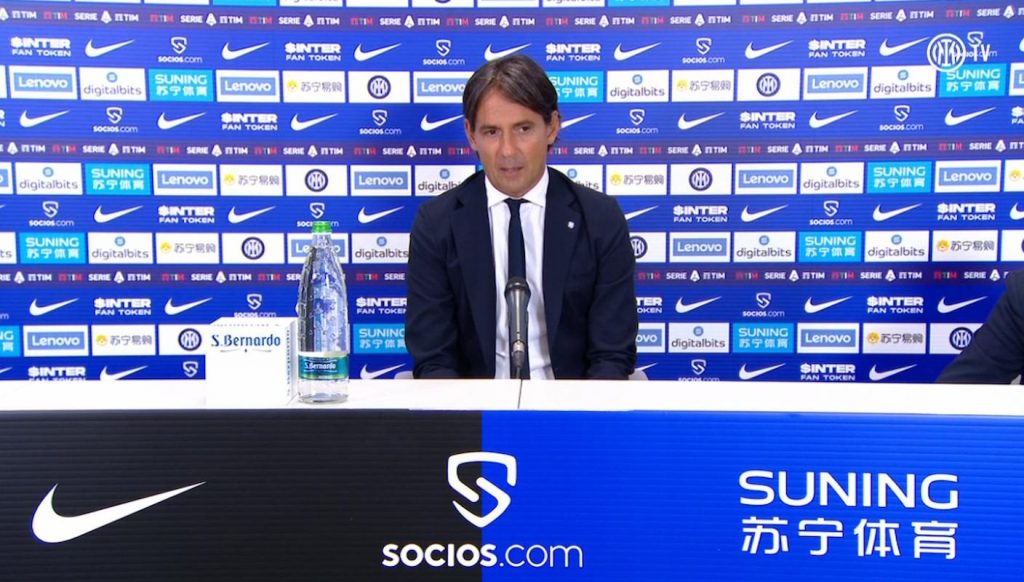 Inter-Bologna, conferenza Inzaghi