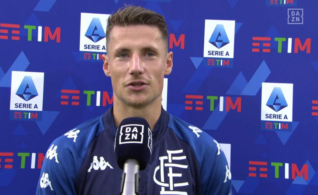 Pinamonti dopo Salernitana-Empoli