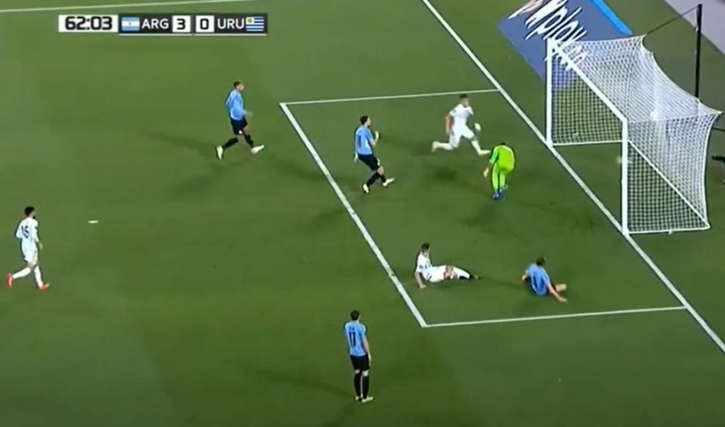 Lautaro gol Argentina Uruguay