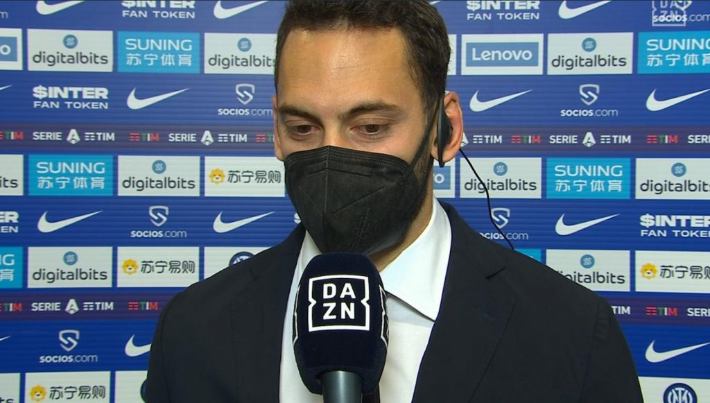 calhanoglu post inter napoli