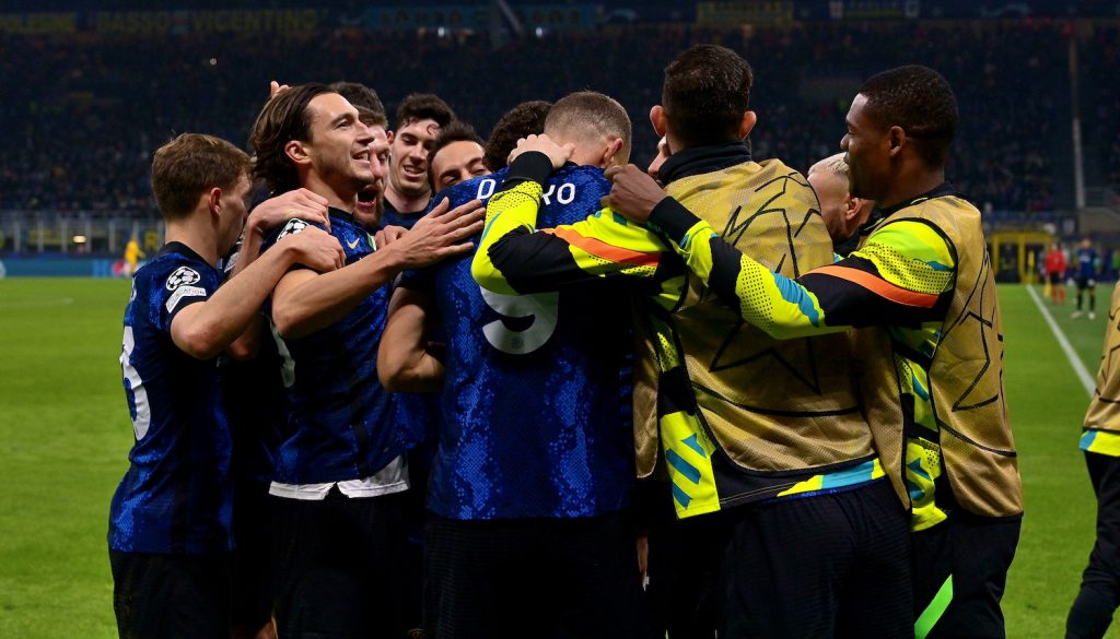 Inter esultanza gruppo