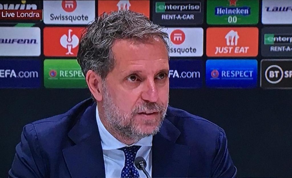paratici arrivo conte