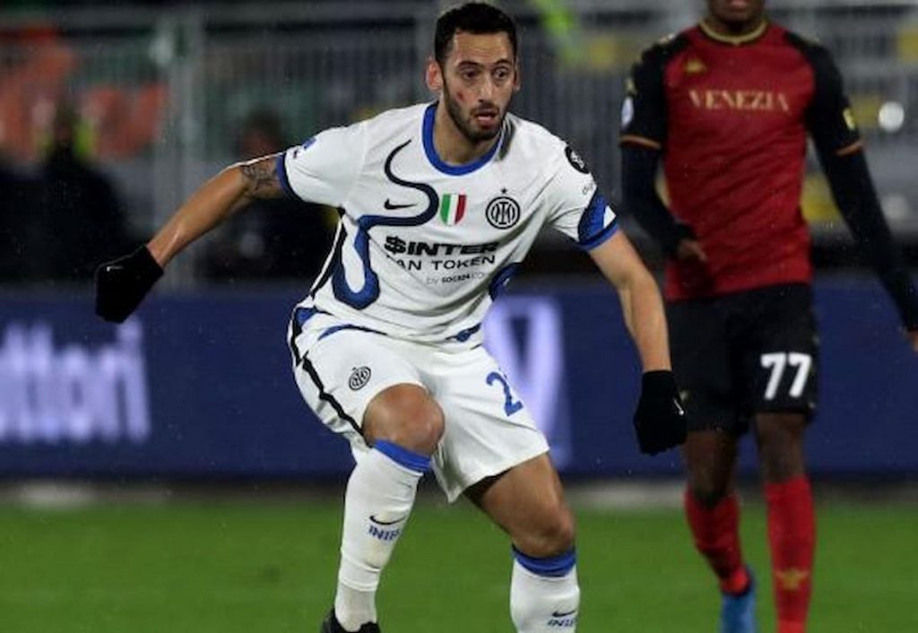 venezia inter calhanoglu opta