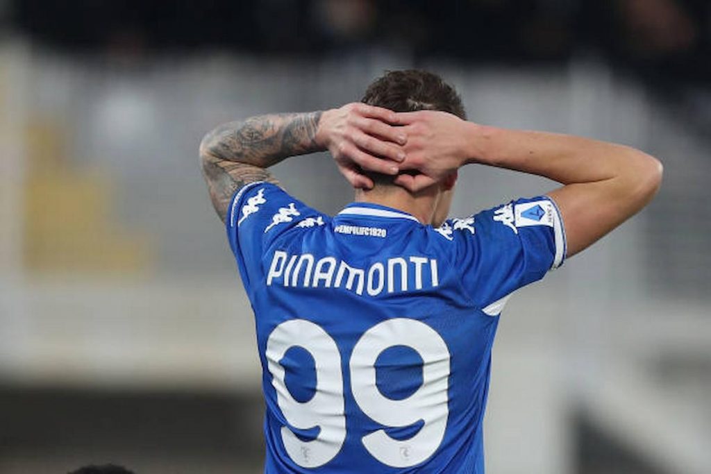 Pinamonti, piano chiaro dell'Inter