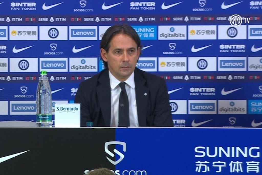 Inzaghi conferenza