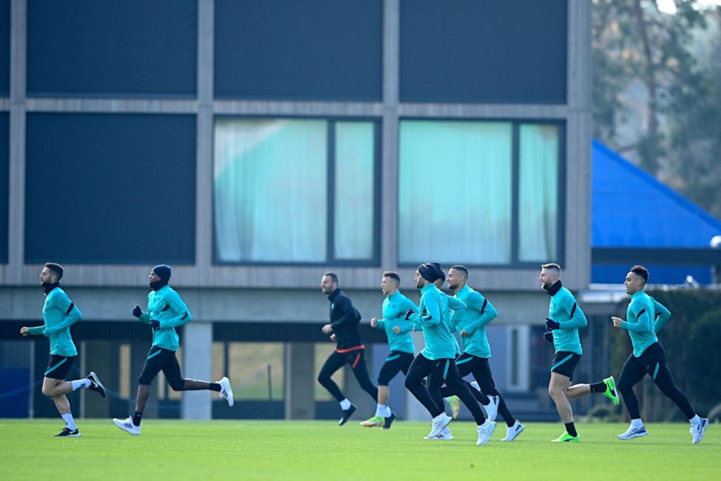 allenamento Inter