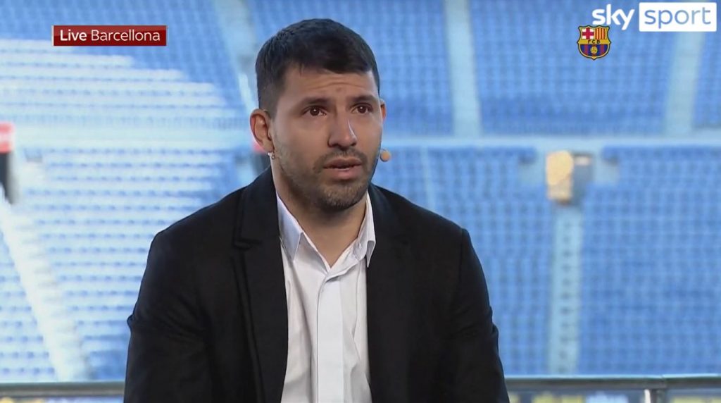 Aguero addio al calcio ringraziamenti
