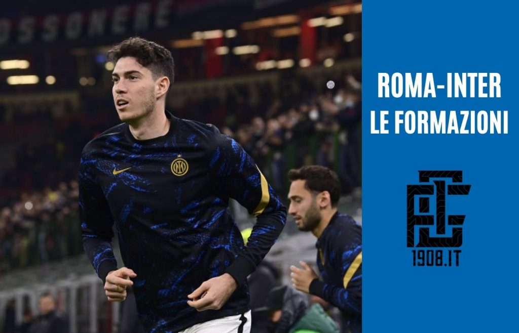 formazioni ufficiali roma inter