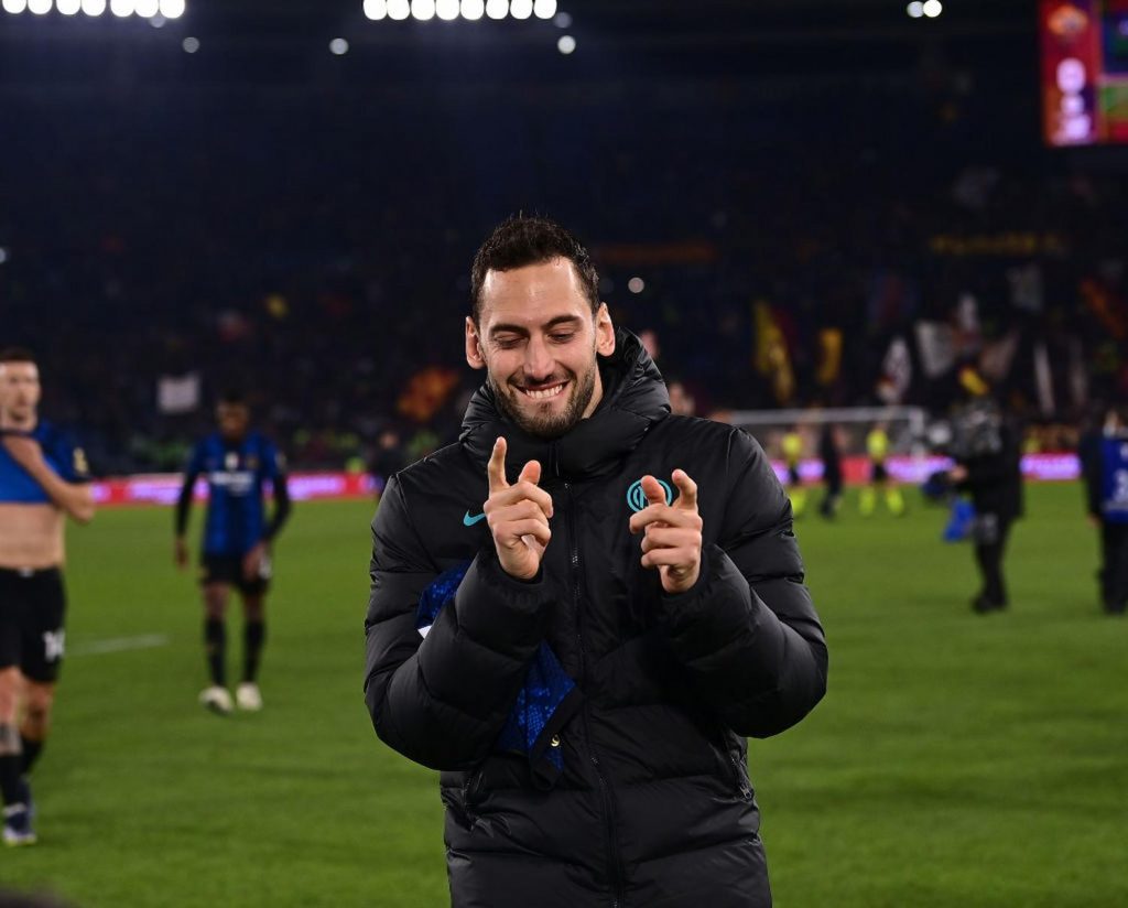 inter calhanoglu impressiona