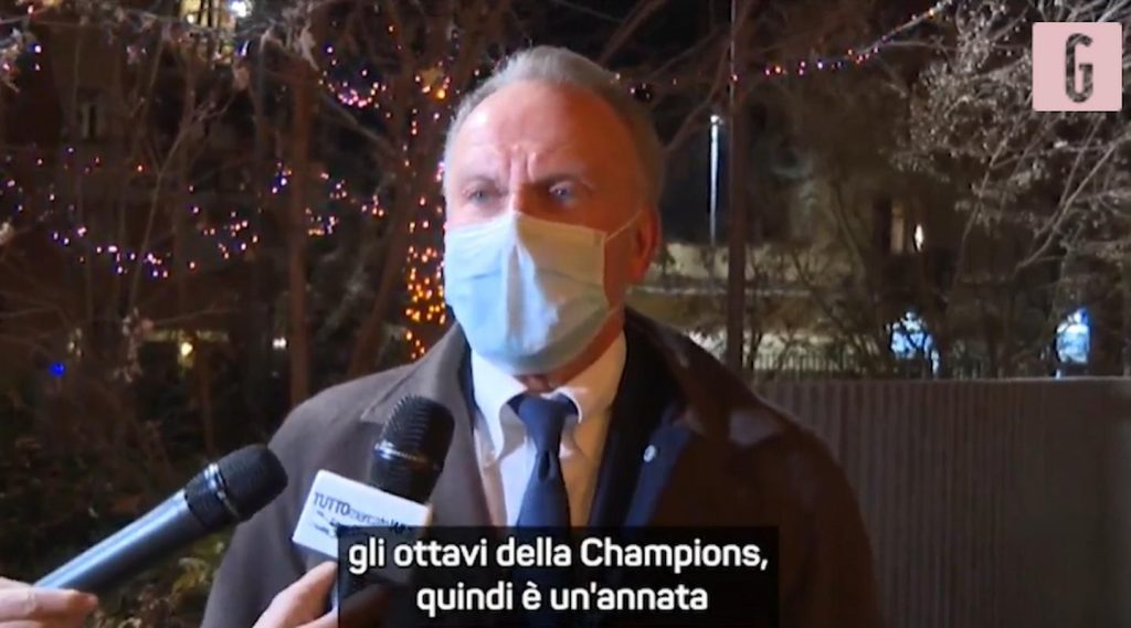 RUMMENIGGE SORTEGGIO INTER