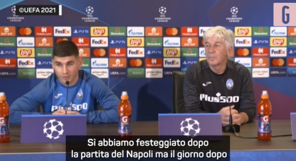 gasperini corregge malinovskyi