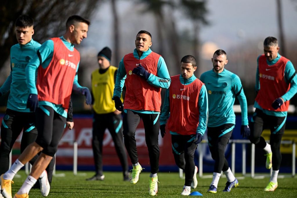 inter allenamento lazio dzeko