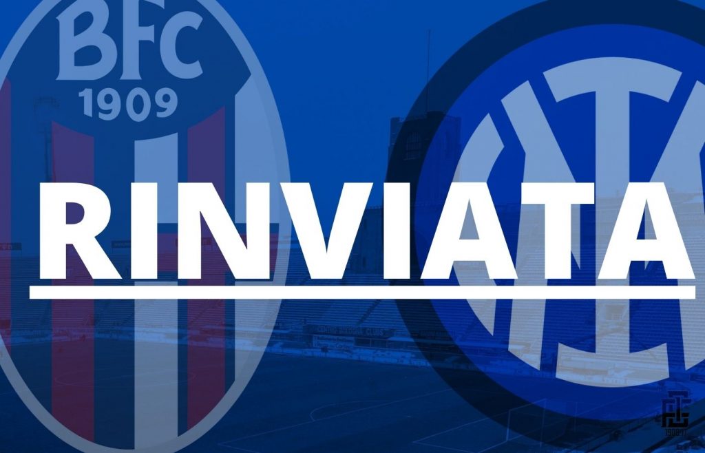 Bologna-Inter rinviata