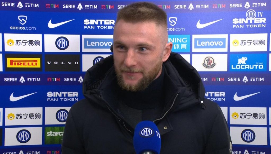 Skriniar a Inter Tv
