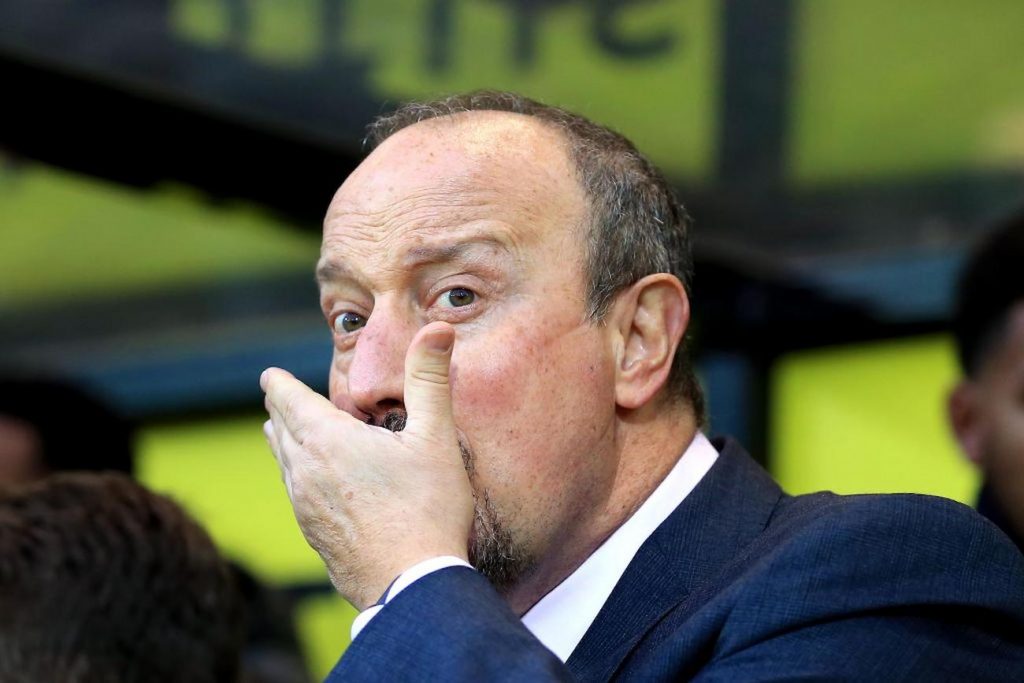 everton esonero benitez