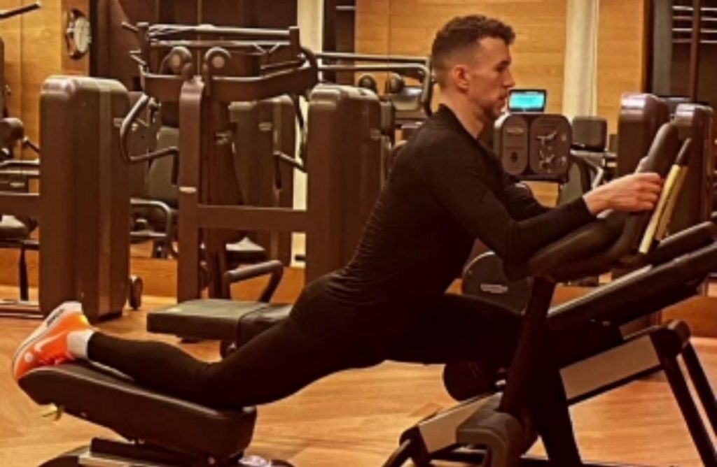 perisic allenamento in famiglia inter