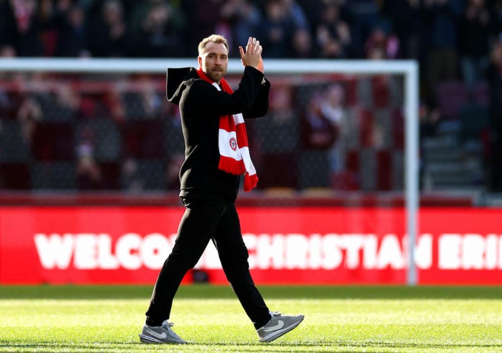 eriksen mirino debutto