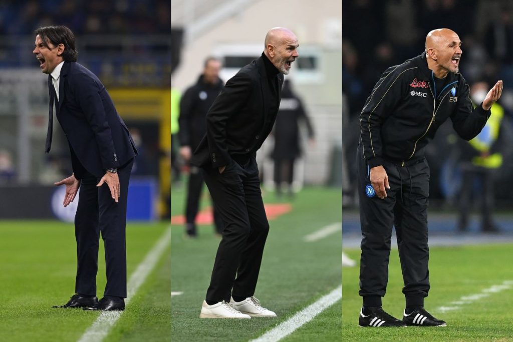 Inzaghi, Pioli e Spalletti