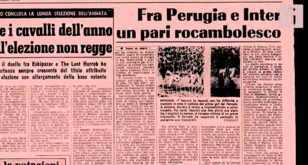 pareggio perugia inter