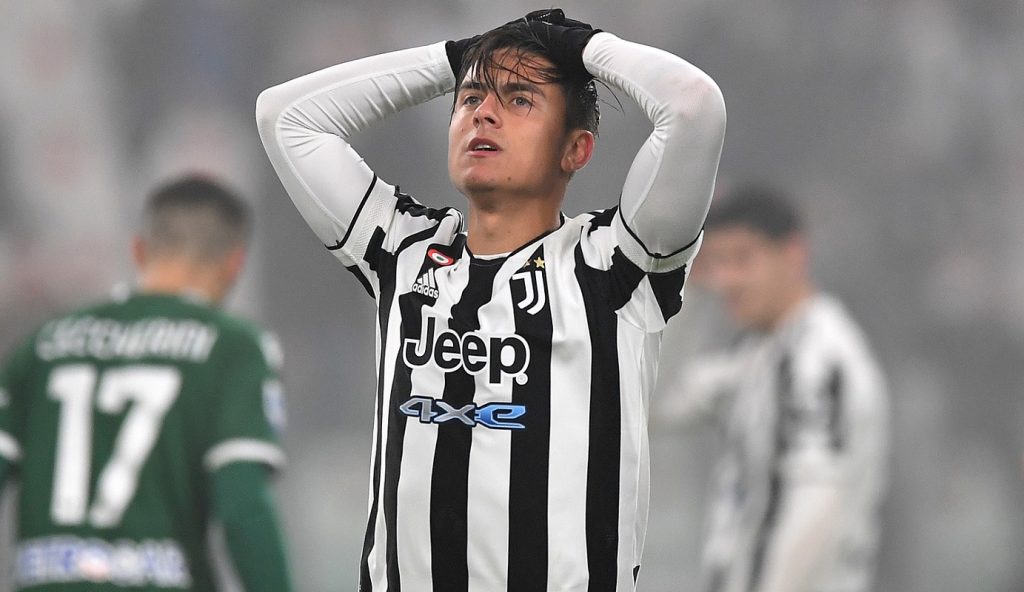 Tempi duri per Paulo Dybala