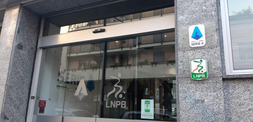 lega calcio serie a sede via rossellini