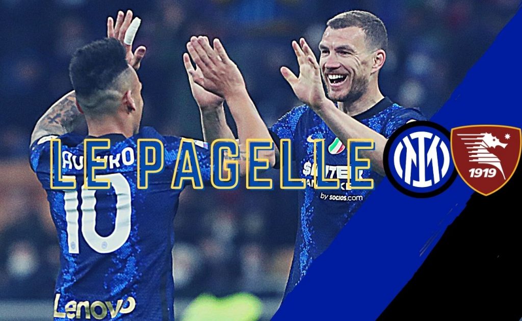 Inter-Salernitana, pagelle