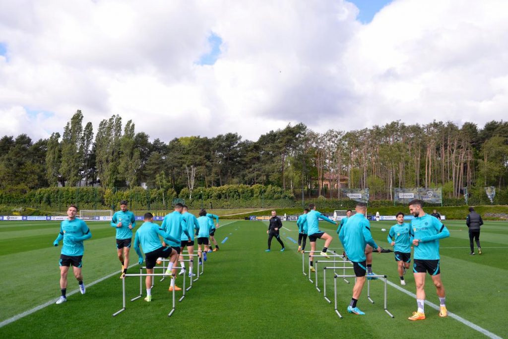 inter allenamento post roma
