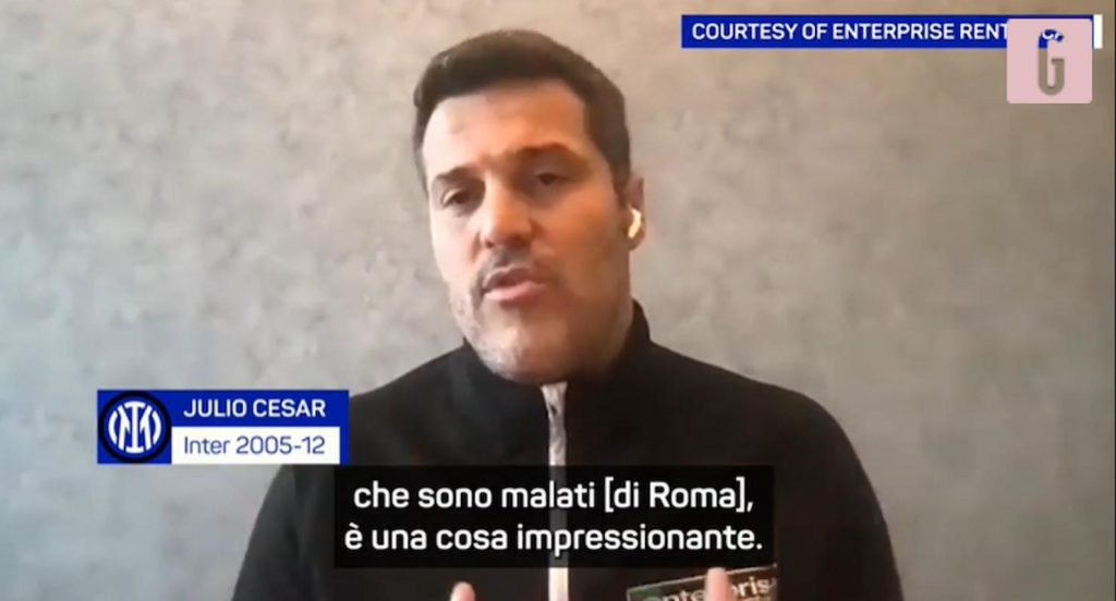 julio cesar giocare roma