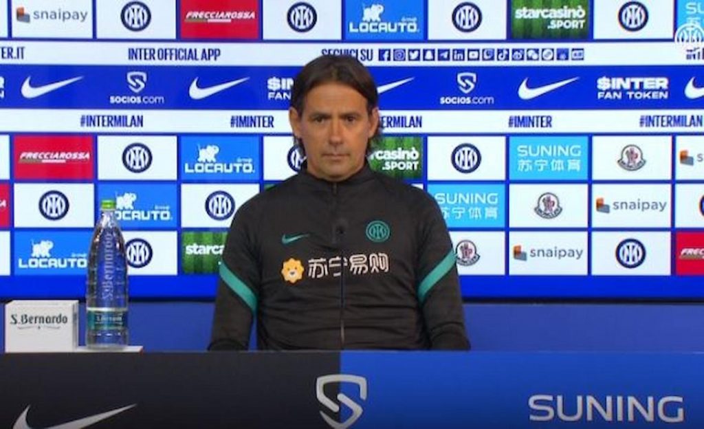 Inter Inzaghi conferenza