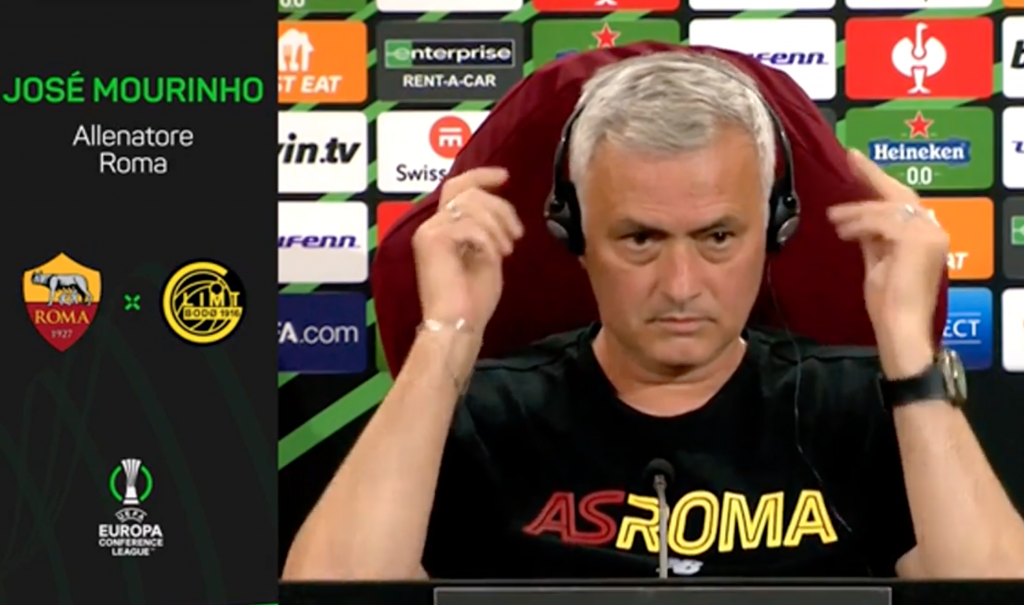Mourinho cuffie