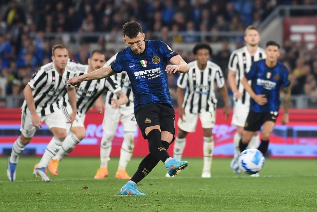 Perisic rigore Coppa Italia
