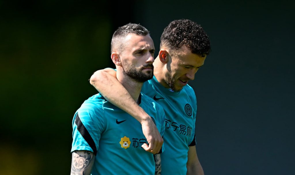 Perisic e Brozovic ad Appiano
