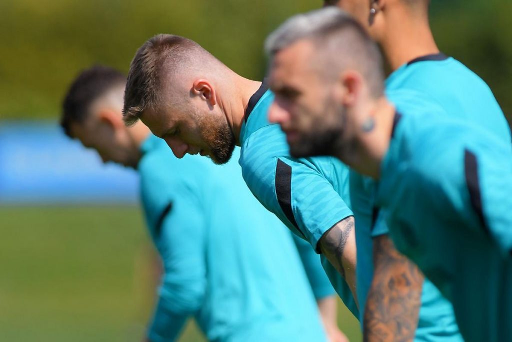 inter empoli primo allenamento