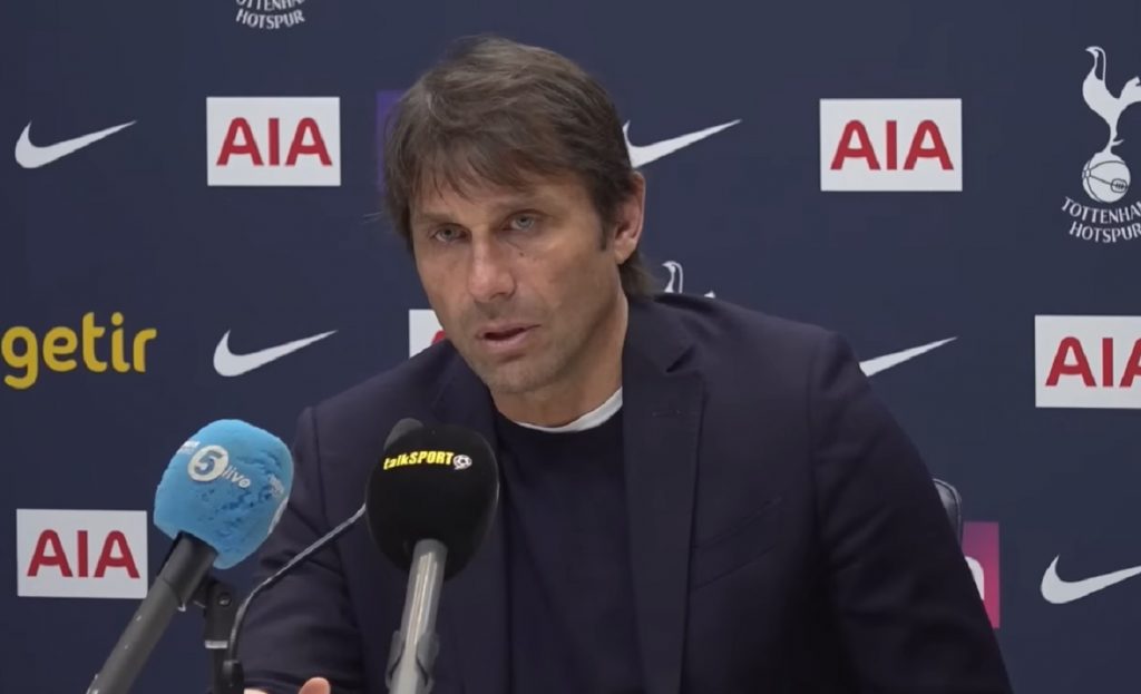 Conte conferenza al Tottenham