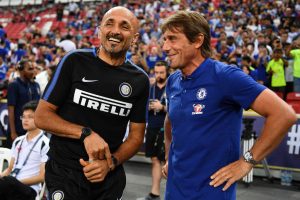 Conte e Spalletti ICC Singapore - FC Internazionale v Chelsea FC