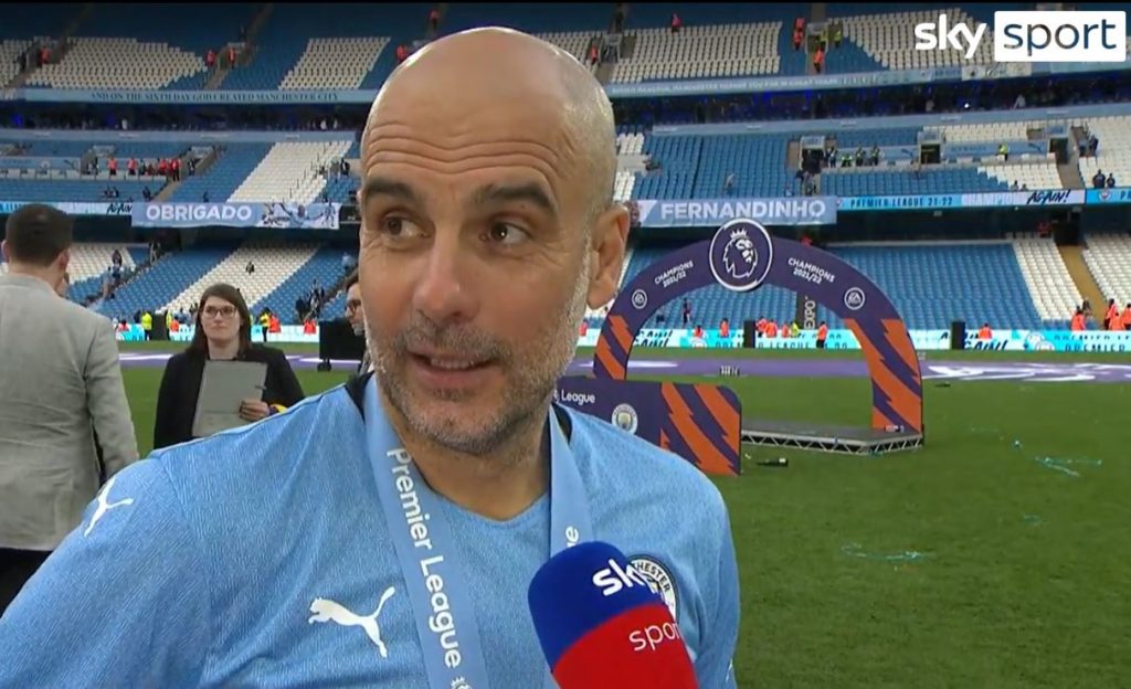Guardiola city premier