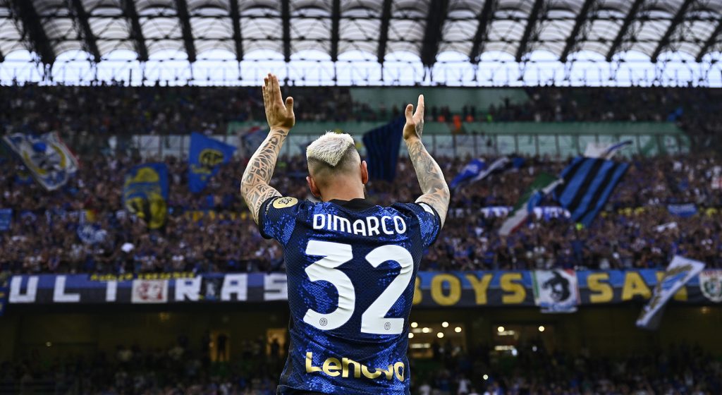Dimarco Inter applausi San Siro
