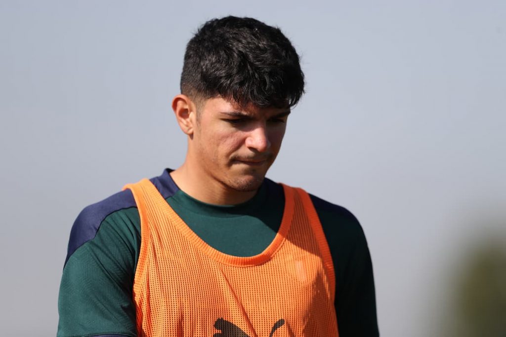 Raoul Bellanova con la Nazionale Under 21