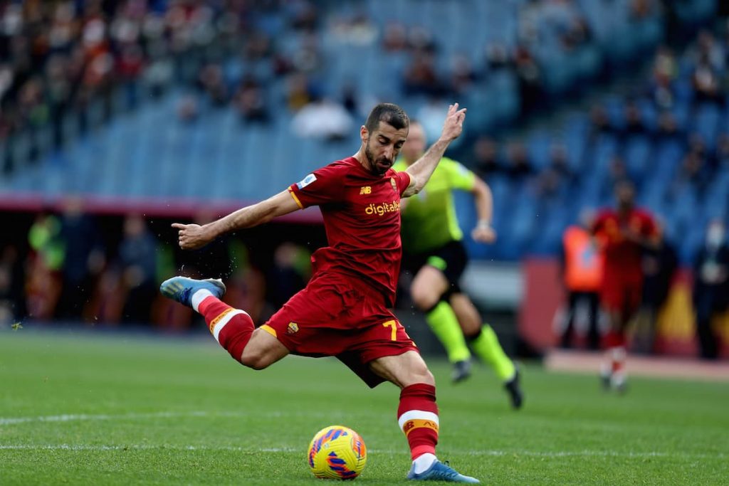 Mkhitaryan all'Olimpico