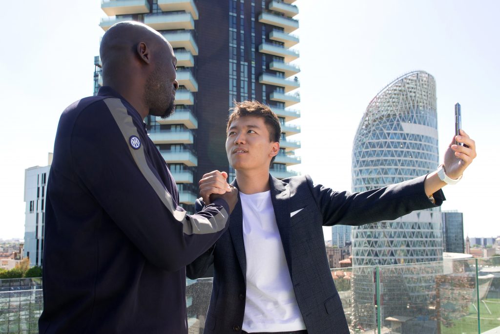 FC Internazionale Unveil Kristjan Asllani &amp; Romelu Lukaku