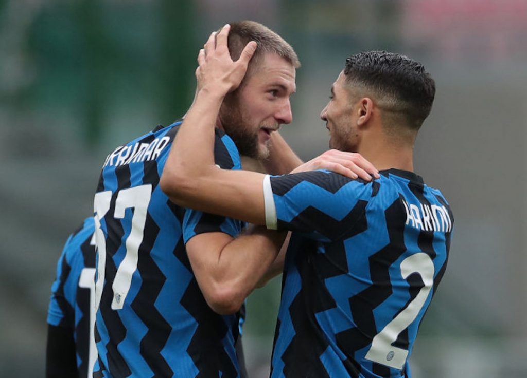 Hakimi e Skriniar