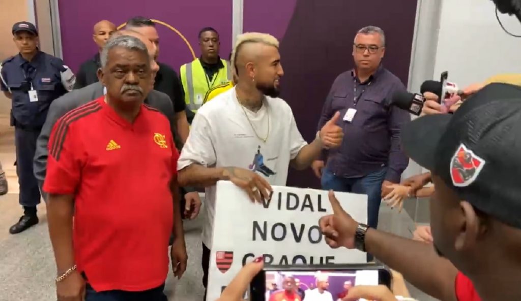 Vidal al Flamengo
