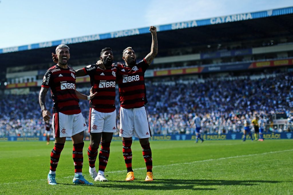 Vidal con il Flamengo