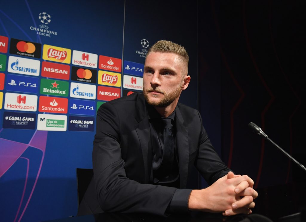 FC Internazionale Training Session And Press Conference