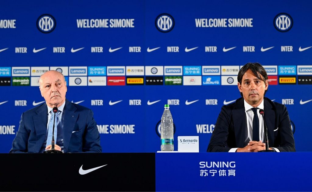 conferenza stampa inzaghi marotta