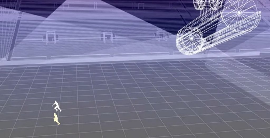 Le telecamere del fuorigioco semiautomatico