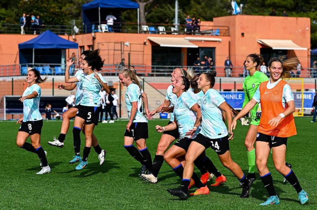 Inter women contro la Sampdoria