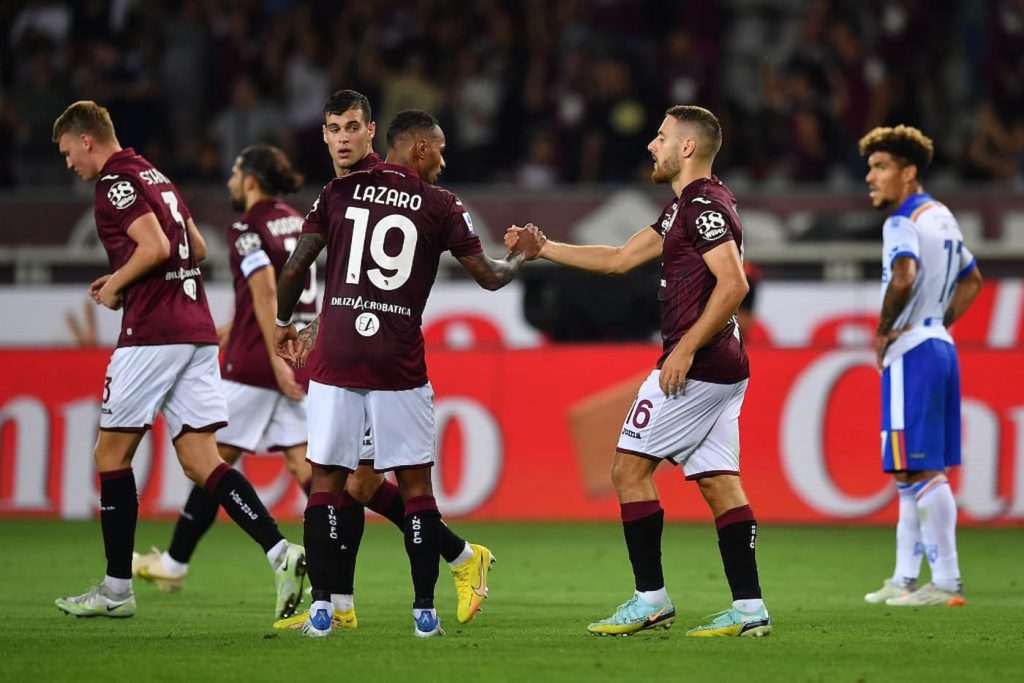 Torino Lecce Serie A Lazaro